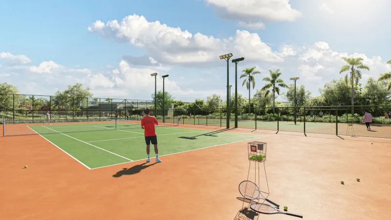 Quadra de Tênis
